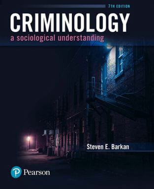 Criminology : A Sociological Understanding
