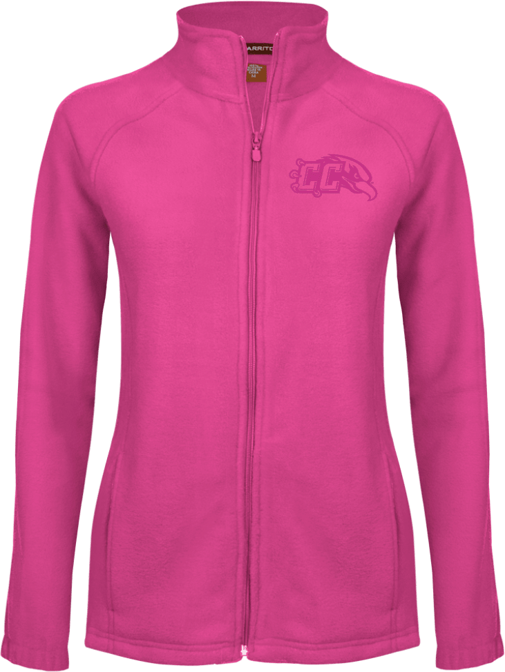 Casper Womens Fleece Full Zip Jacket CC with Thunderbird - ONLINE ONLY