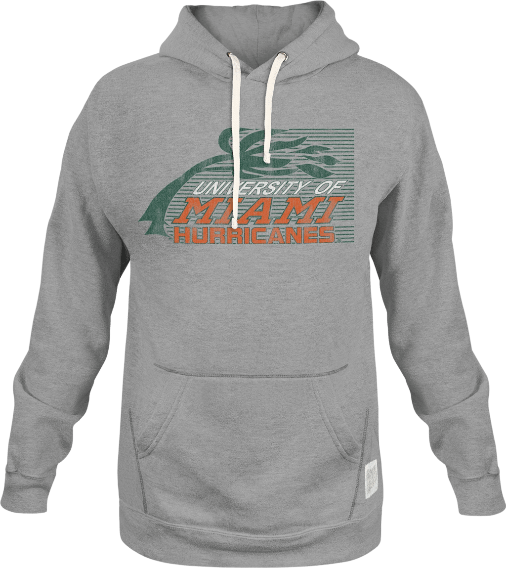 Miami Hurricanes Vault Softee Hooded Sweatshirt