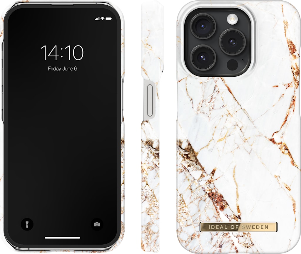 IDEAL OF SWEDEN Fashion MagSafe iPhone Case, Carrara Gold Marble