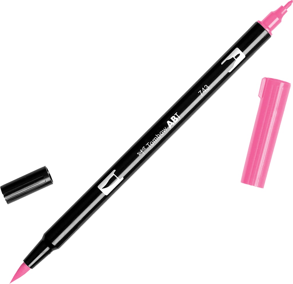 Abt Dual Brush 743 Hot Pink
