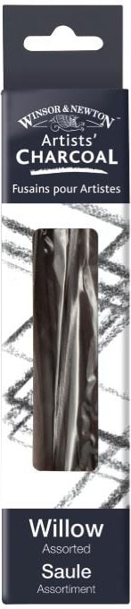 CHARCOAL WILLOW ASSORTED  THICKNESSES 55/BOX