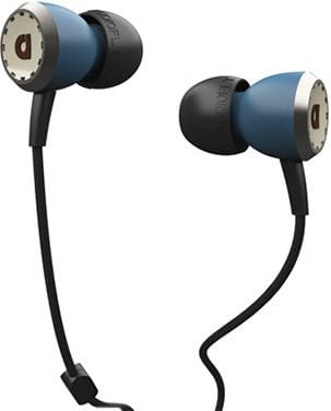 AudioFly Earbuds with Mic - Blue