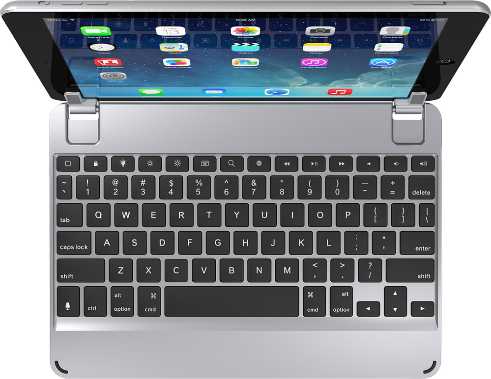 Brydge 9.7 Aluminum Bluetooth Keyboard iPad Pro 9.7/iPad Air 1/2, Space Gray - ONLINE ONLY