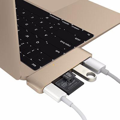HYPERDRVUSB TYPEC 5IN1 HUB GLD - ONLINE ONLY
