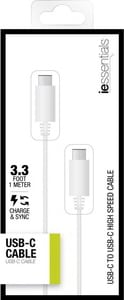 TYPE USB C to Micro 1M - White