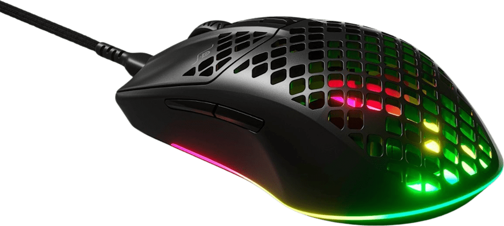 Aerox 3 Super Light Honeycomb Wired RGB Optical Gaming Mouse (Onyx) - ONLINE ONLY