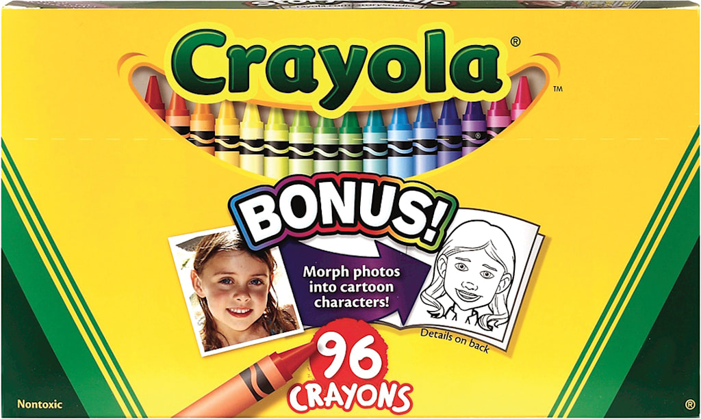 CRAYOLA CRAYONS 96 COUNT