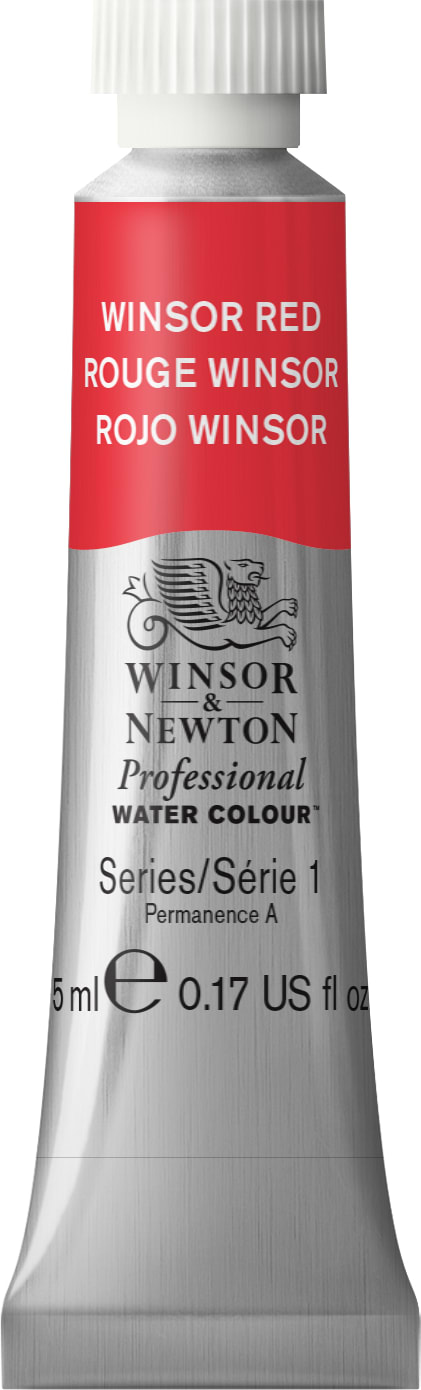 Professional Watercolor 5mL Winsor Red