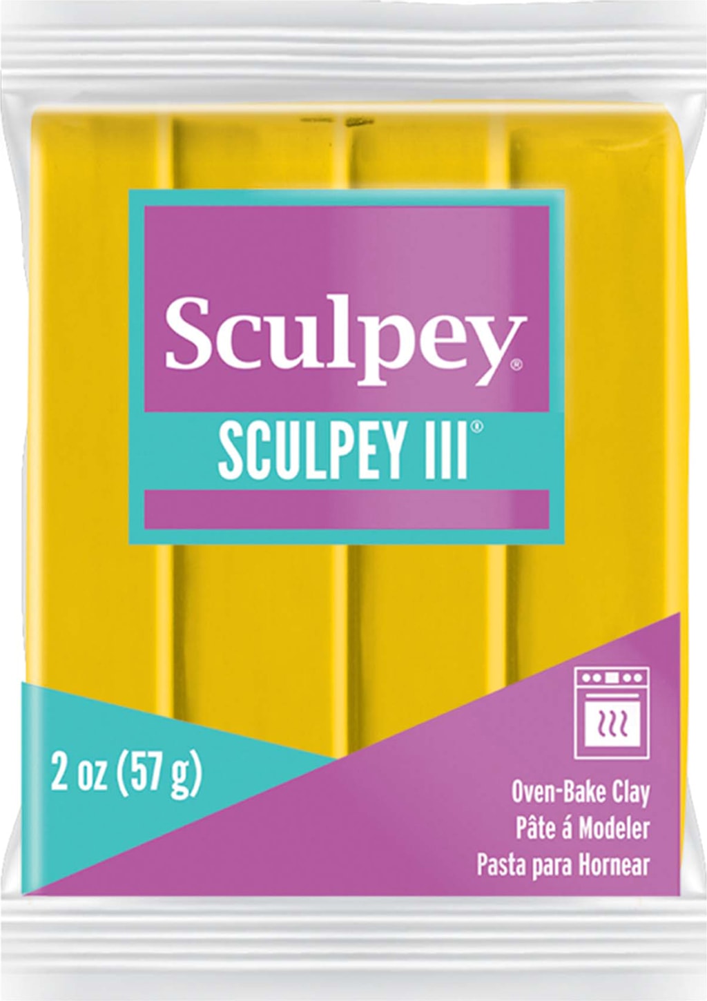 Sculpy III 2Oz Yellow