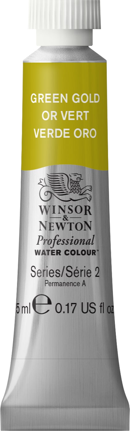 Professional Watercolor 5mL Green Gold