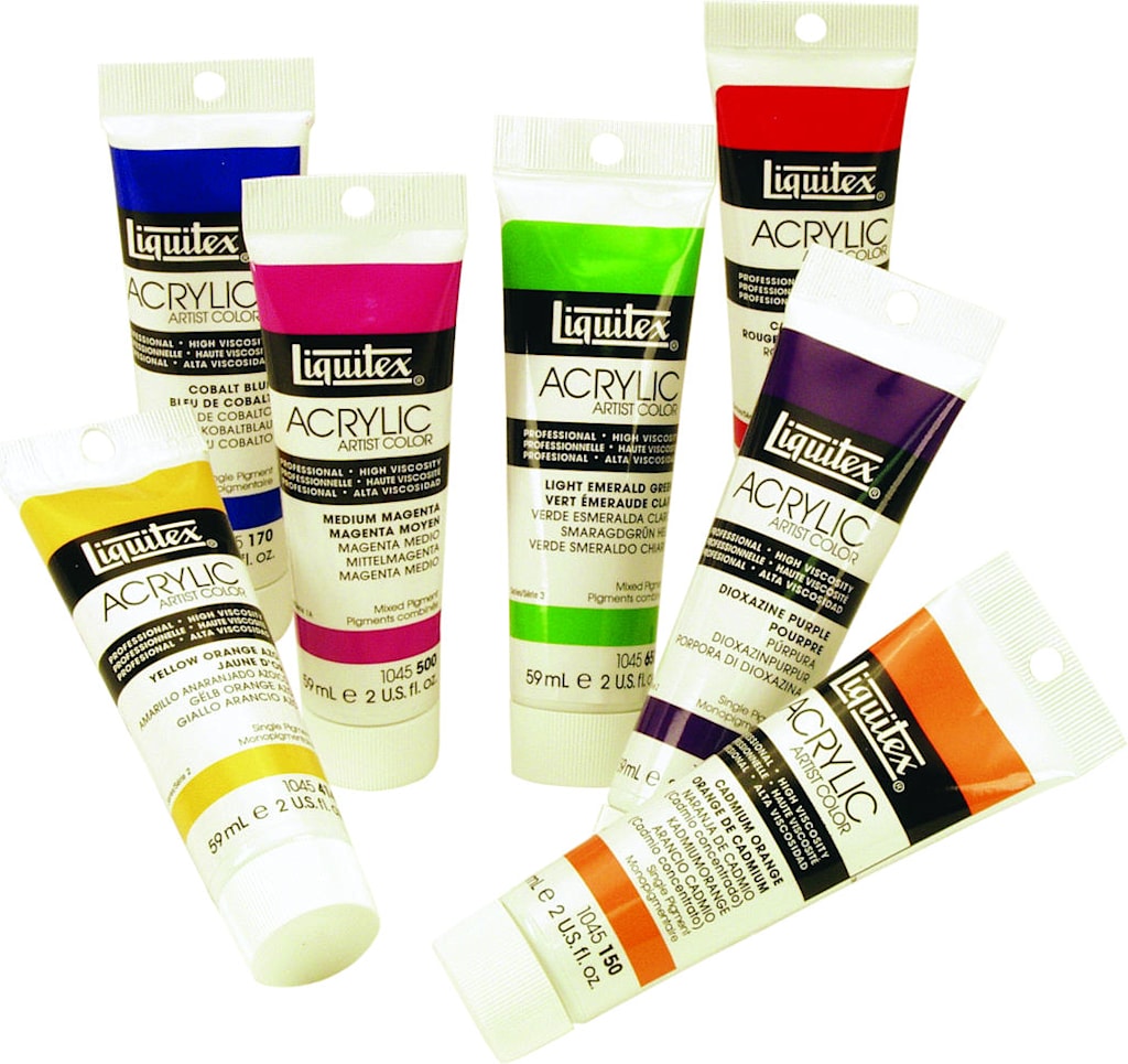 Heavy Body Acrylic 2 Oz Tube Ultramarine Blue Red Shade