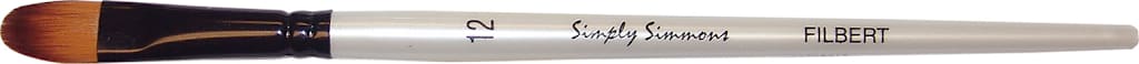 SIMPLY SIMMONS  BRUSH FILBERT 12