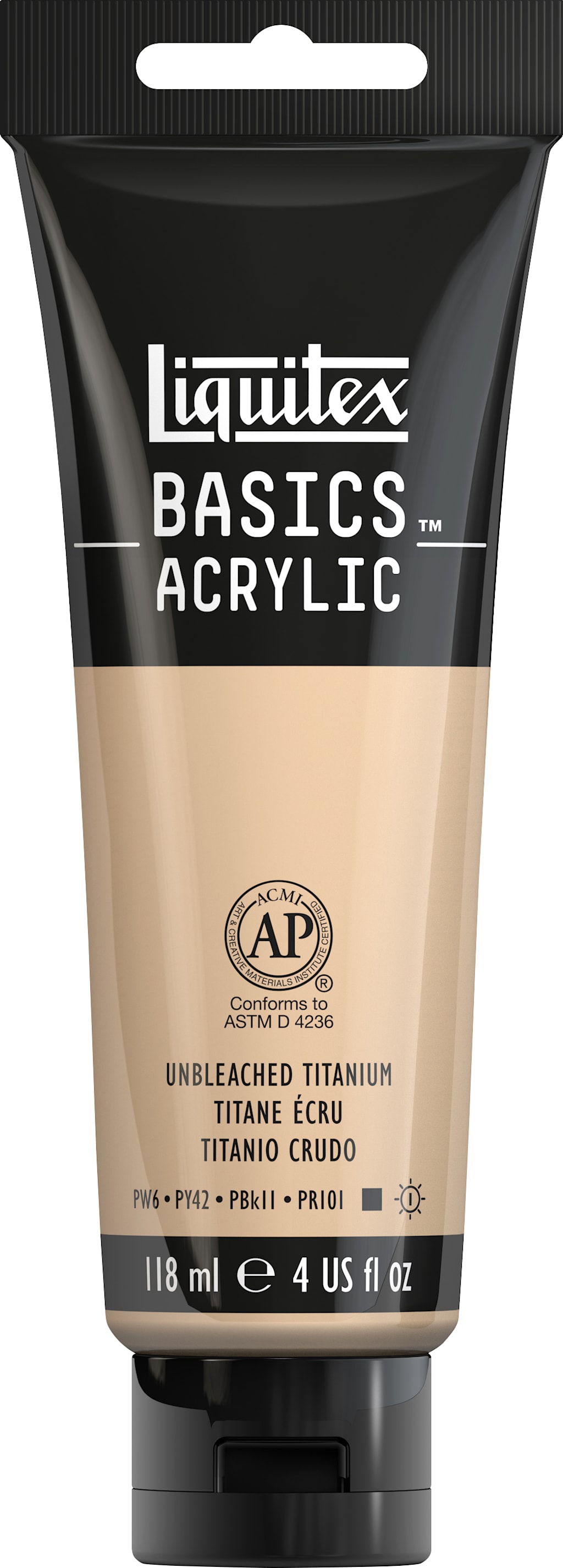 Basics 4oz Unbleached Titanium