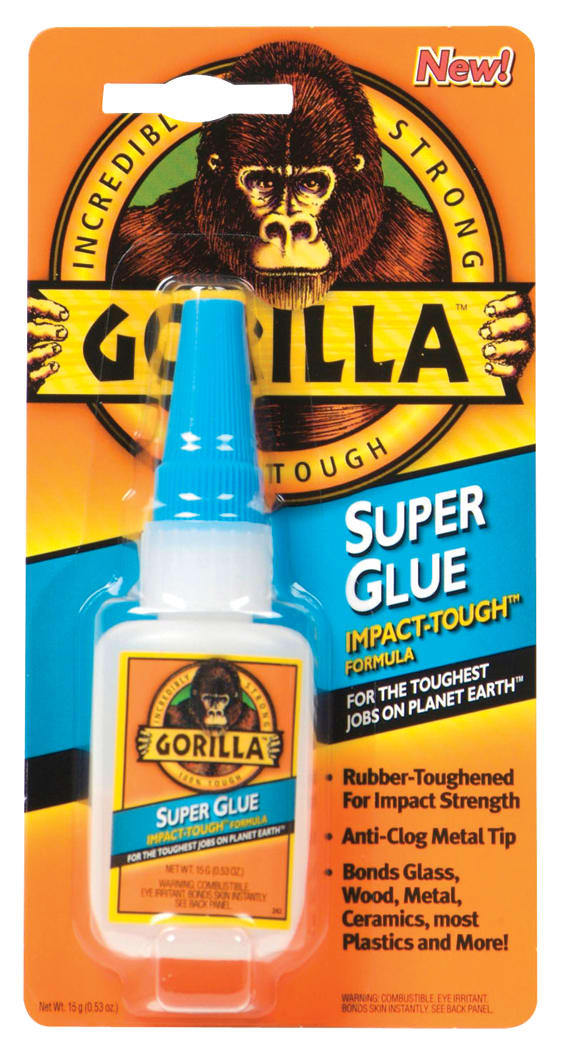 Gorilla Superglue 15G Bottle