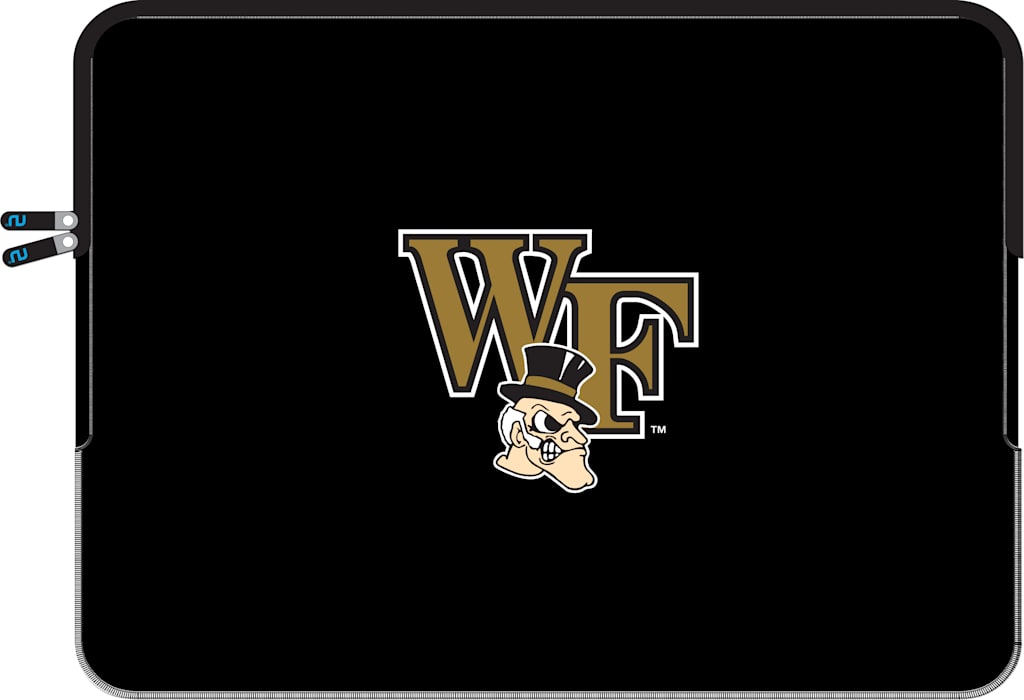 Wake Forest University Neoprene Laptp Sleeve 13'' -  Black