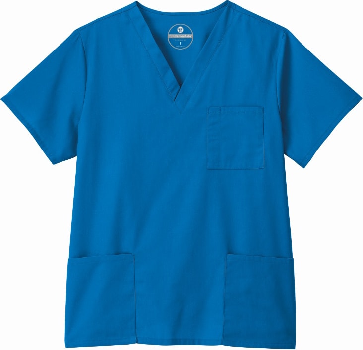 Unisex 3 Pocket Scrub Top XL