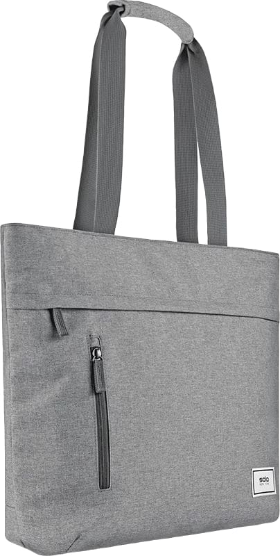 Solo New York RE:STORE Recycled Tote 15.6in, Gray - ONLINE ONLY