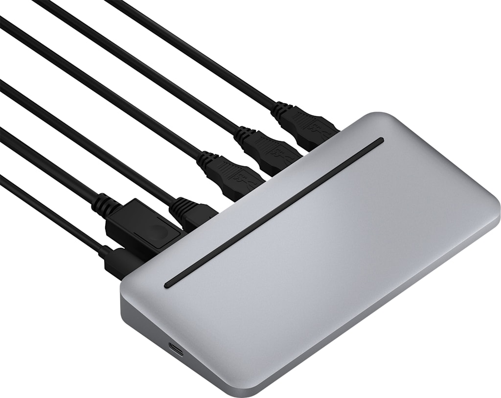 Brydge Stone 2 USB-C Multiport Hub, Space Gray - ONLINE ONLY
