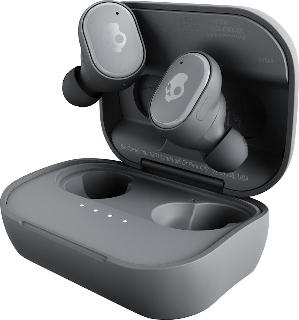 Skullcandy Grind True Wireless Earbuds, Chil Grey