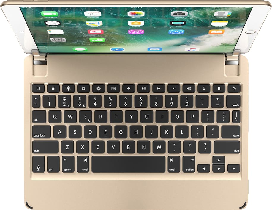 Brydge 10.5 Series 2 Keyboard, Gold - ONLINE ONLY