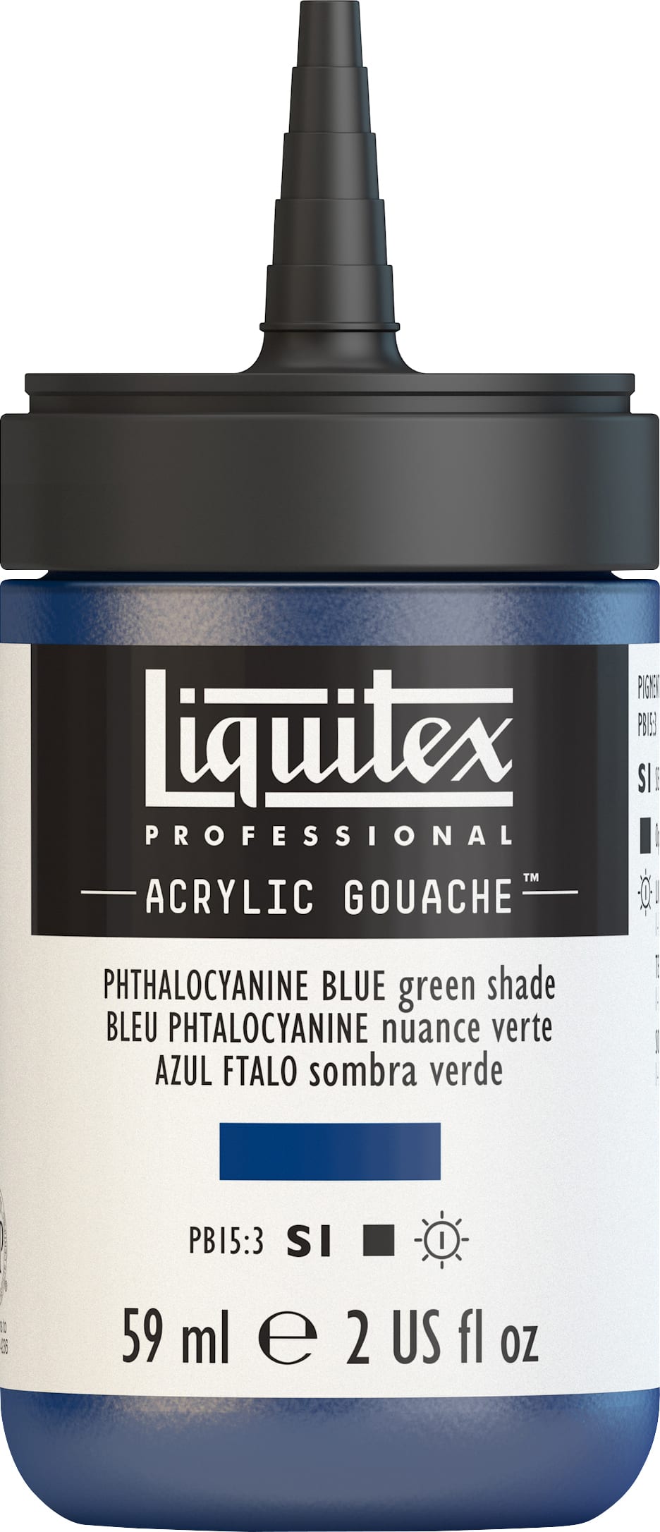 ACRYLIC GOUACHE 59ML PHTHALO BLUE-GREEN SHADE