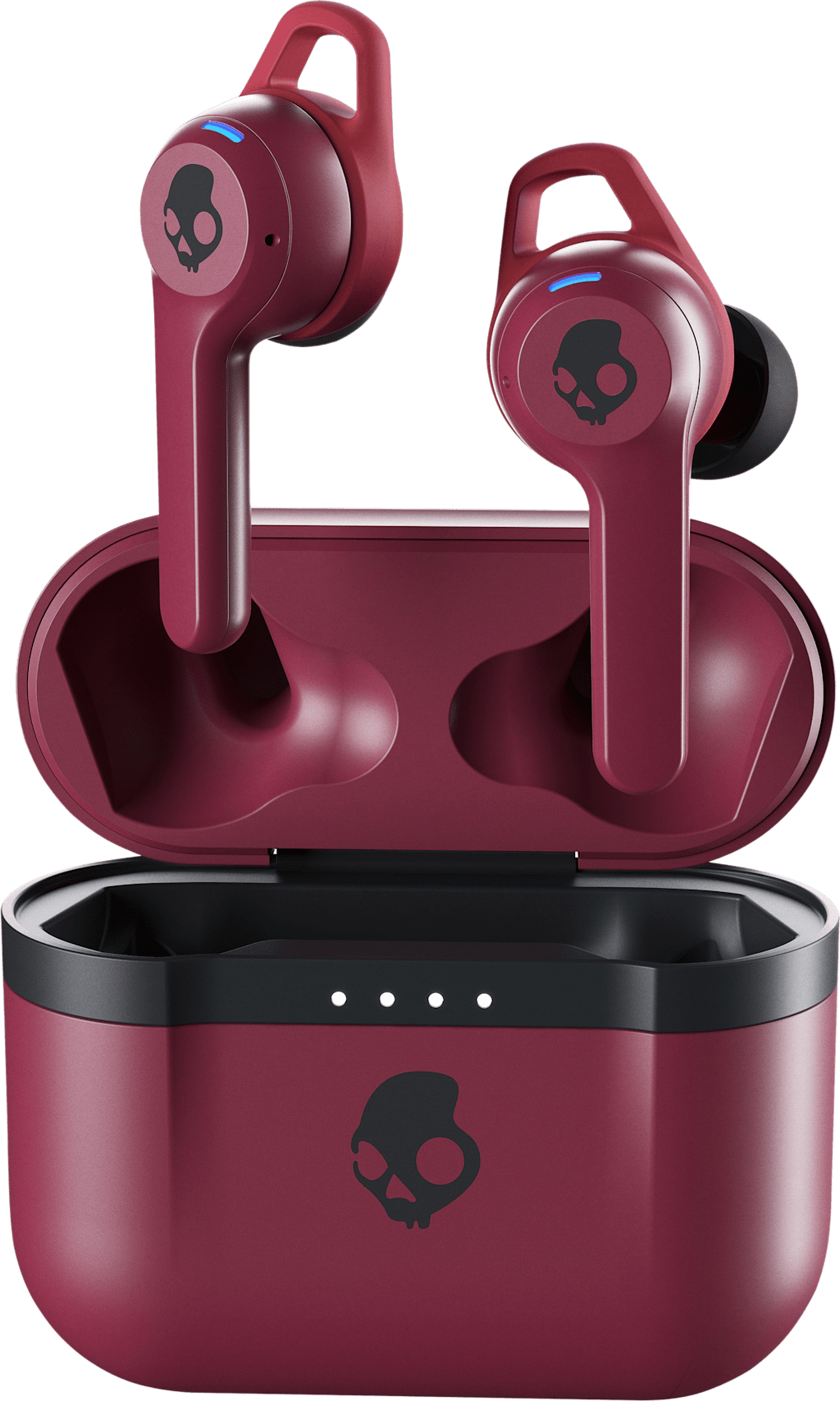 Skullcandy Indy Evo True Wireless In-Ear Earbuds, Deep Red - ONLINE ONLY