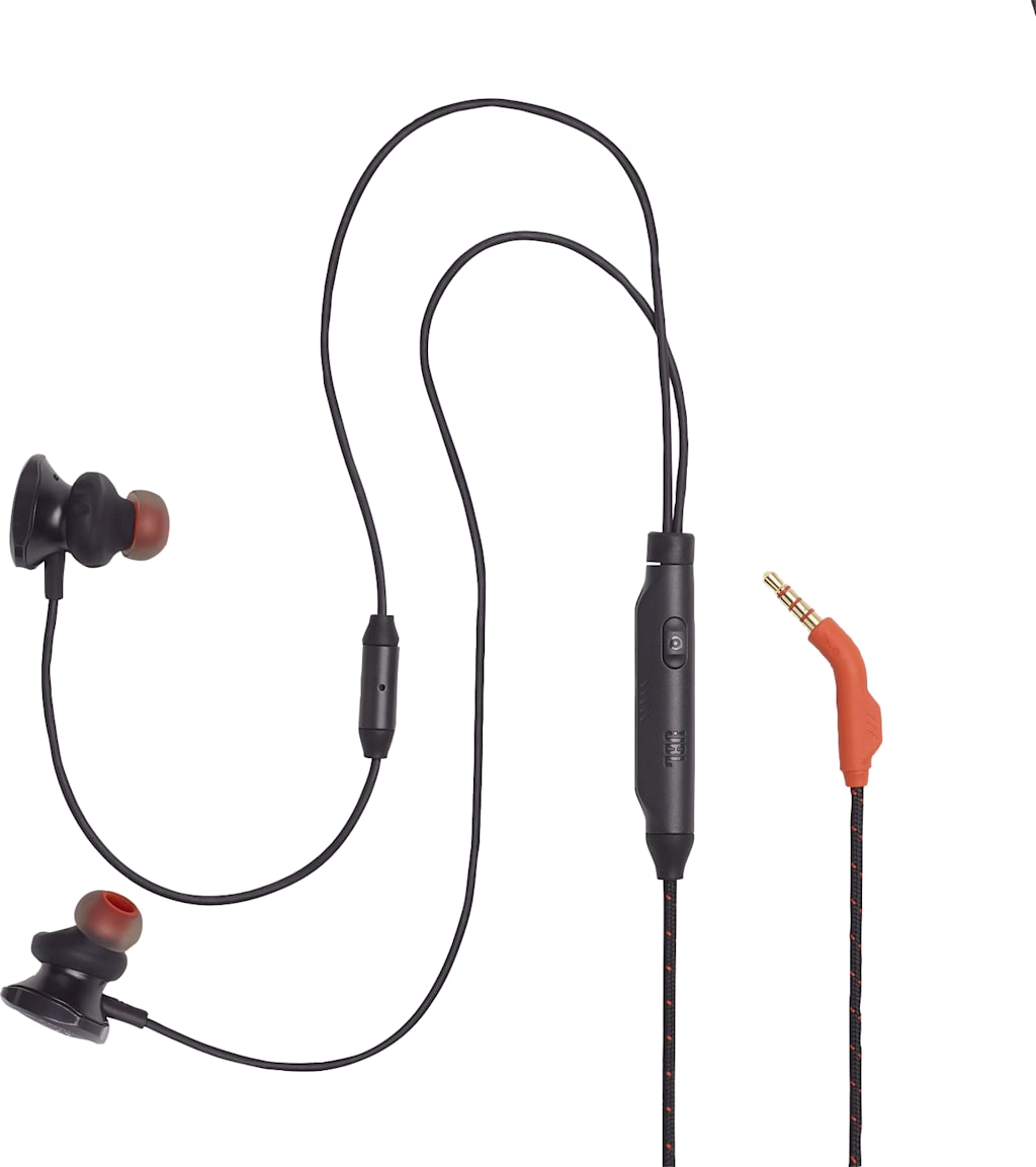 JBL QUANTUM 50 IN-EAR GAMING EARBUDS, BLACK - ONLINE ONLY