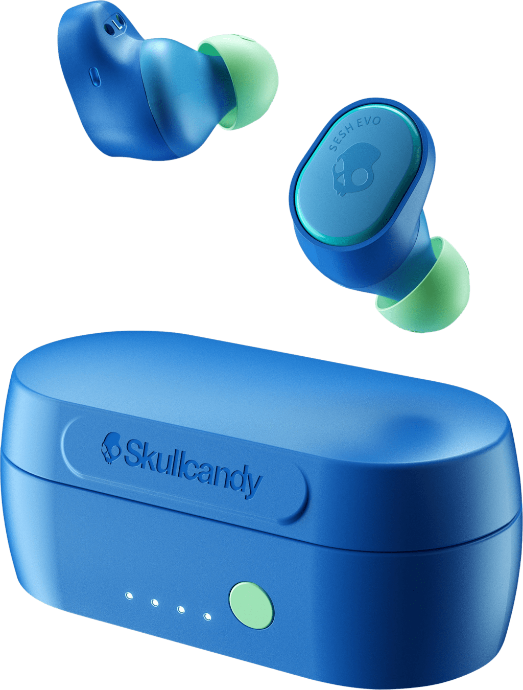 Skullcandy Sesh Evo True Wireless In-Ear Earbuds, Curious Blue - ONLINE ONLY
