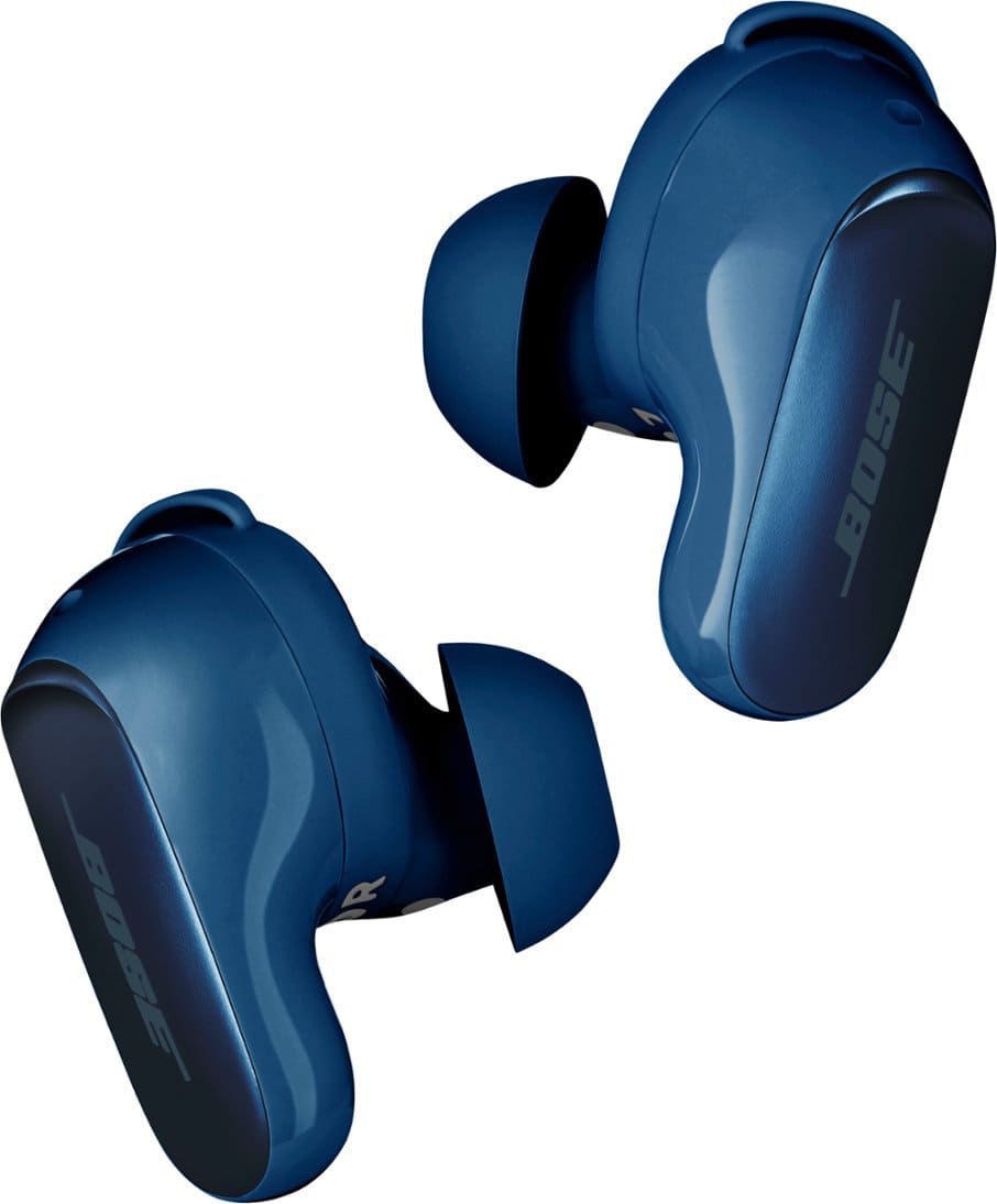 Bose QuietComfort Ultra True Wireless Noise Cancelling In-Ear Earbuds (Lunar Blue)