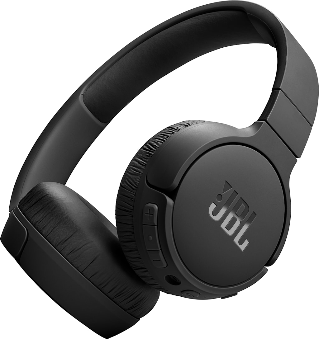 JBL Tune 670NC Wireless Noise Cancelling On-Ear Headphones, Black