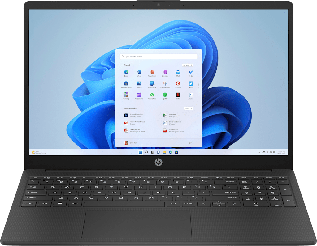 HP 15.6'' LAPTOP AMD Ryzen 3-7320U 8GB RAM 256GB SSD