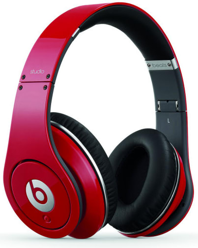 Beats Studio Over Ear Headphone Red