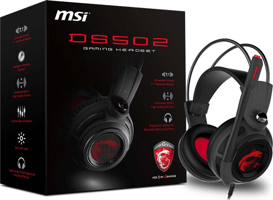 MSI DS502 GAMING HEADSET