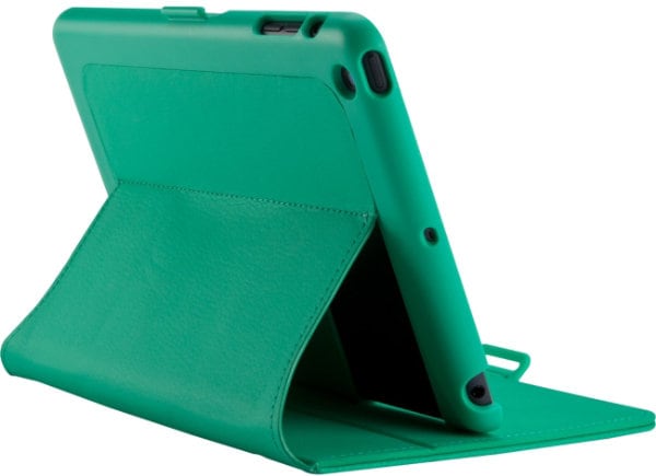 SPECK PRODUCTS LEATHER FITFOLIO FOR IPAD MINI IN GREEN - ONLINE ONLY