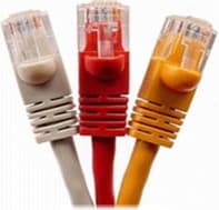 CABLE OFFS CAT5E 14' RED