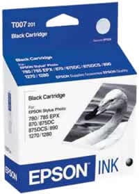 INK CART EPSON T007201 BLK