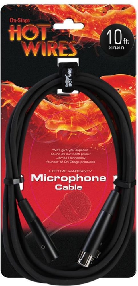 Microphone Cable (10', XLR-XLR) - ONLINE ONLY