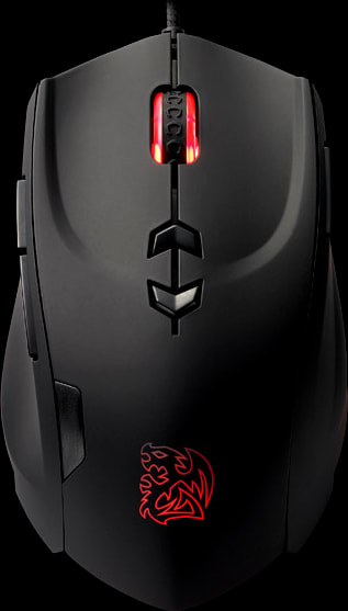Tt eSPORTS THERON Mouse Black - ONLINE ONLY