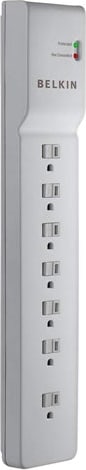 Belkin 7 Outlets  6FT Cord, Surge - ONLINE ONLY