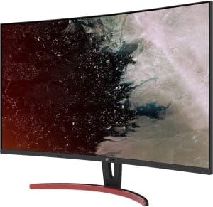 Acer ED323QUR 31.5'' WQHD Curved Screen LED LCD Monitor - 16:9 - White - ONLINE ONLY