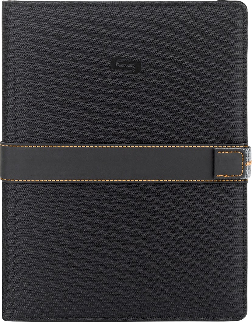Solo New York Metro Universal Tablet Case 12in 1Pk, Black/Orange - ONLINE ONLY