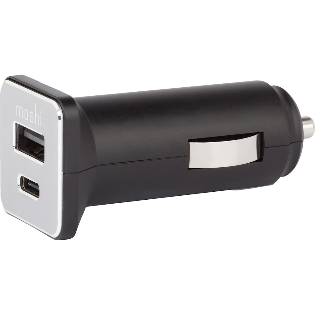Moshi Car Charger Duo Black - ONLINE ONLY