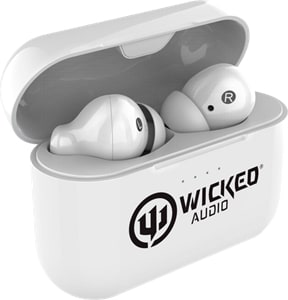 Wicked Audio RANGR True Wireless Earbuds - White - ONLINE ONLY