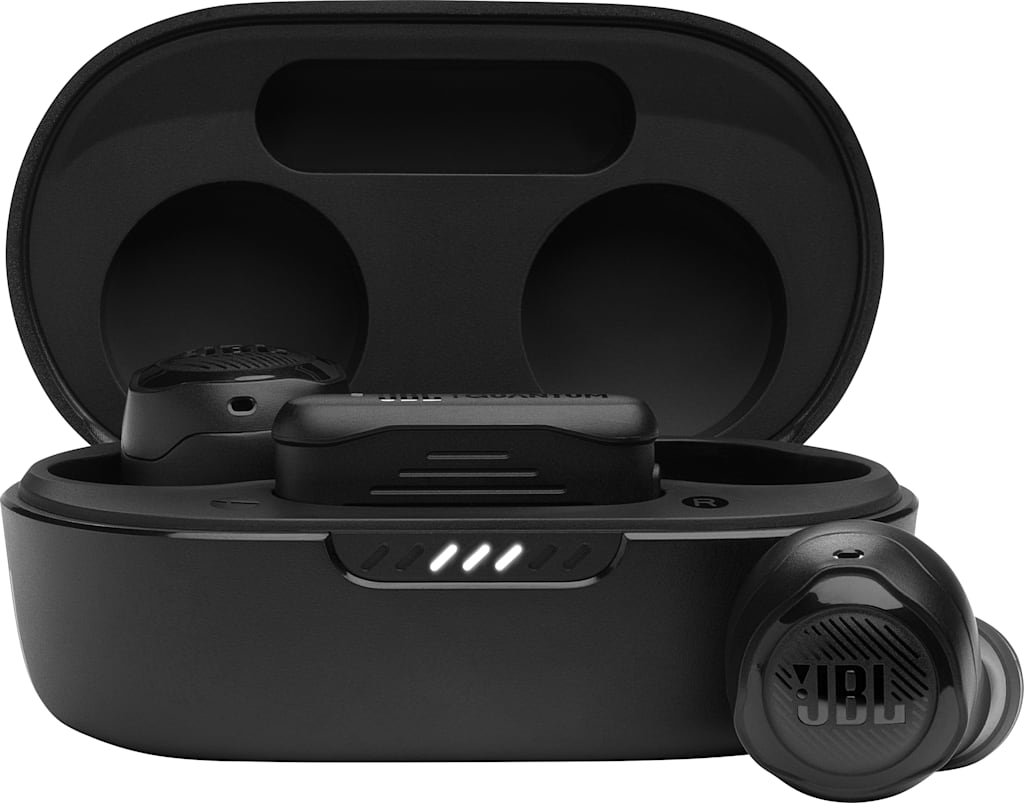 JBL QNTM Air True Wireless Gaming Earbuds, Black