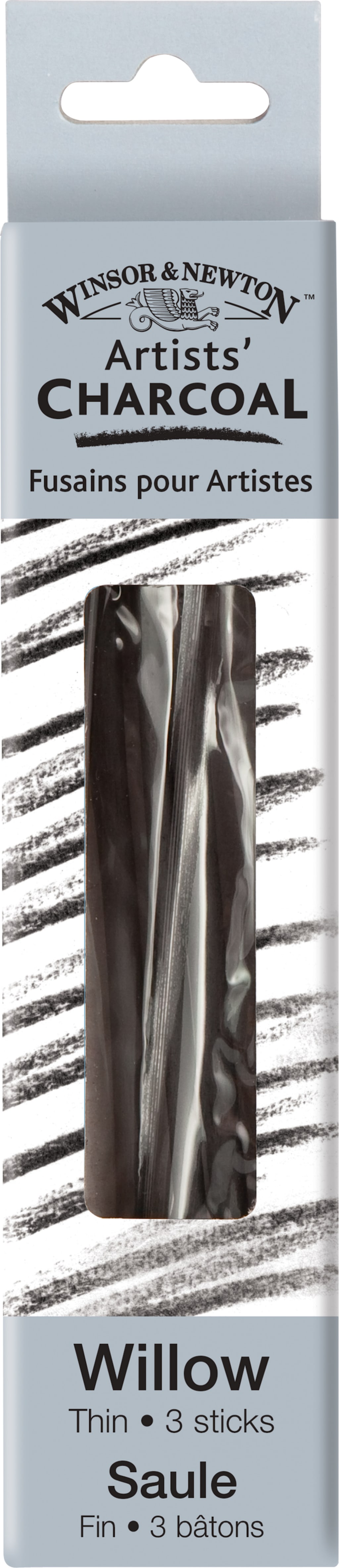 CHARCOAL WILLOW THIN 3/BOX