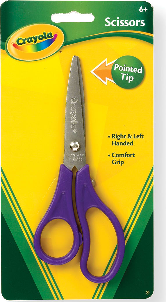 CRAYOLA POINTED TIP SCISSORS