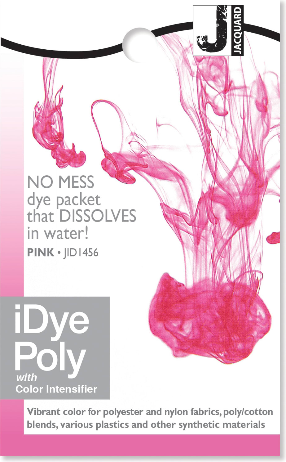 IDYE SYNTHETIC FABRIC DYE PINK 14 GRAM PACK
