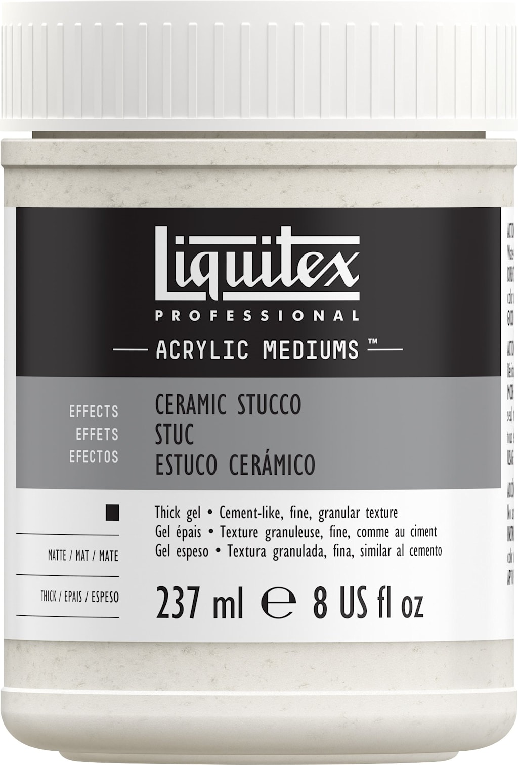 Texture Gel Ceramic Stucco 8oz
