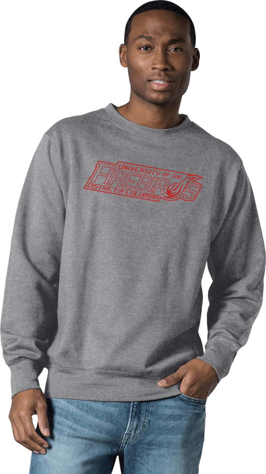 University of District of Columbia Firebirds Crewneck